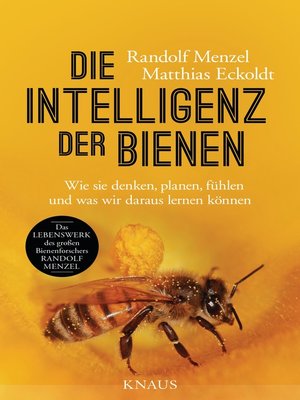 cover image of Die Intelligenz der Bienen